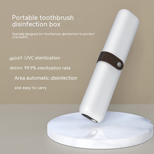 Portable Toothbrush Sterilizer Mini Storage Box